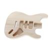 Unfinished Handcrafted Guitar Body Wood Electric Guitar Body Guitar Barrel Replacement Parts