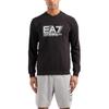 Emporio Armani EA7 SS24 Letter Print Crew Neck Long Sleeve Sweatshirt Men Sweatshirt Black 3DPM60-PJ05Z-1200