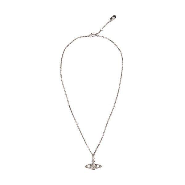 Vivienne WeStwood Women S Mini Bath Relief Nutanium Necklace 63020086