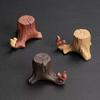 Creative Purple Sand Squirrel Cover Tea Pen Holder Small Ornaments Teapot Cover Tea Clip Holder Accessories Tea Pet