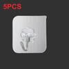 1/5/10Pcs Strong Kitchen Home Wall Hanger Sticky Non Trace Hooks Sucker