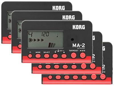 MA-2 Metronome Black/Red Set of 5