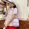 Women Bow Fashion Shoulder Bag Adjustable Strap Trendy Crossbody Bag Solid Color Daily Sports Messenger Bag Purses And Handbags