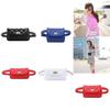 Elegant Women Classic Fanny Pack Chain Waist Hip Belt Bag With Soft Pu Leather