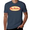 Tim Hortons Logo TShirt Classic Crew Neck Cotton TShirt