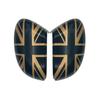 2Pcs/Set The Black Flag Car Shell Outside Rear View Mirror Covers For MINI COOPER U25 F66 F65 F67 Auto Accessories Cnjaw55