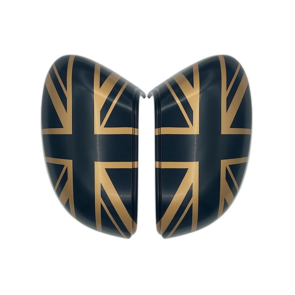 

2Pcs/Set The Black Flag Car Shell Outside Rear View Mirror Covers For MINI COOPER U25 F66 F65 F67 Auto Accessories For U25 F65 F66 F67