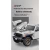 1/18 Jeep Wrangler Rubicon Convertible Version Off Road SUV Alloy Diecast Car Model Sound & Light Children Toys Birthday Gifts