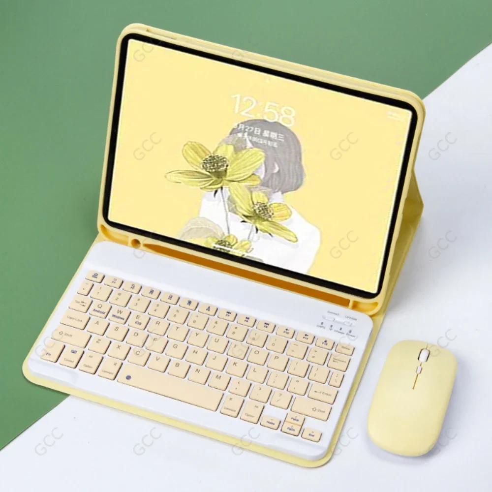 Tastaturabdeckungen für Tablets für Neues iPad 11. Generation A16 2025 Hülle mit Stifthalter für iPad 10. 9. 8. Air 6 5 4 Air 3 Pro 11 4. 3. Generation