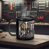 Mechanic Toolbox Ceramic Mug Large Capacity Coffee Cup Dishwasher & Microwave Safe Handcrafted Drinking