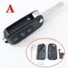3 Bottons Replace Car Key Fob Shell Case Housing for Roewe 350 360 750 W5 550 for MG 3 5 6 7 MG3 MG5 MG6 MG7 GT GS Folding Key