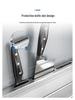 Punch-Free Aluminum Kitchen Wall Organizer: Multifunctional Rack for Utensils, Knives, Seasonings, and Chopsticks