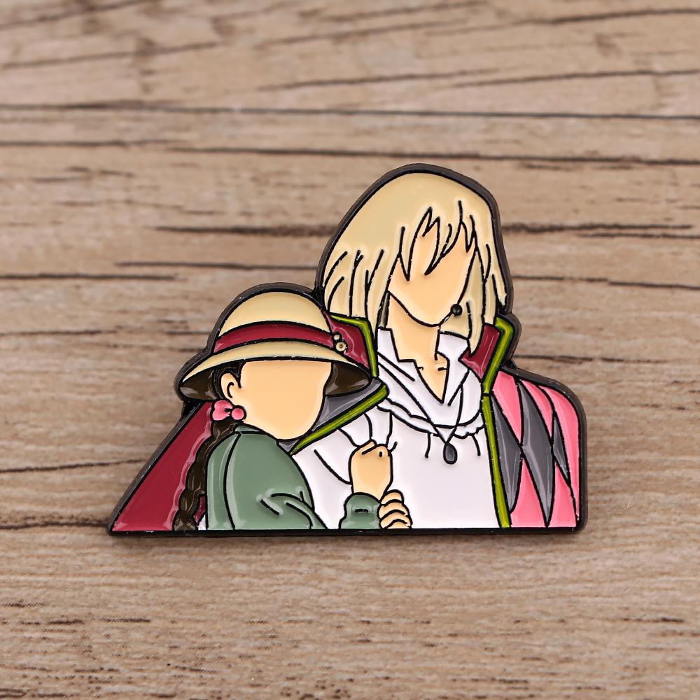 Japanese Anime Enamel Pin Brooches For Women Lapel Pins Badge On Backpack Costume Accessories Fashion Jewelry Gifts for Friends