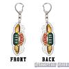 Classics TV Friends Keychain KeyRing Key Chains Chaveiro Cute Cartoon Fashion Friends for Bag Pendant Aaccessories Gift