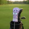 Golf Club Cover with Cartoon Face Whimsical Headcover Embroidered for