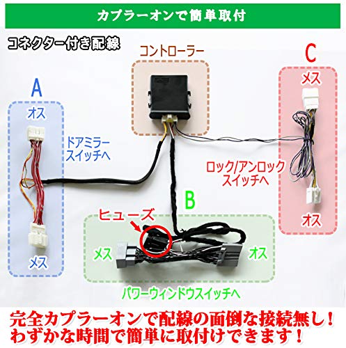 Enlarge Shoji N-BOX JF3 JF4 Exclusive Lock Interlocking Mirror Storage