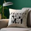 Classic F-Friends Tv Show Pillow Case Custom Printed Brushed Fleece Pillow, Baby Skin-Touch, Eco-Friendly Dye-Sublimation Cushio