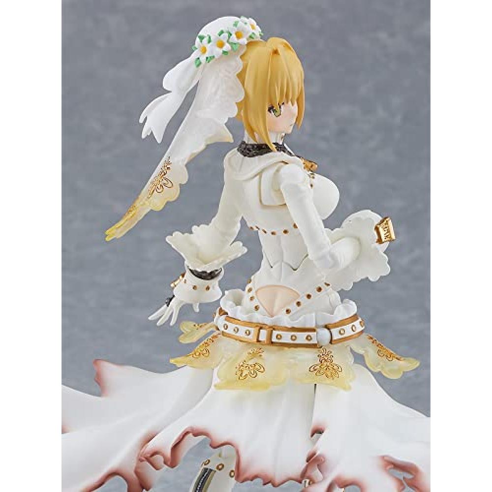 Figma FateGrand Order SaberNero Claudius [Mireasă] Figurină mobilă pictată din plastic fără scară