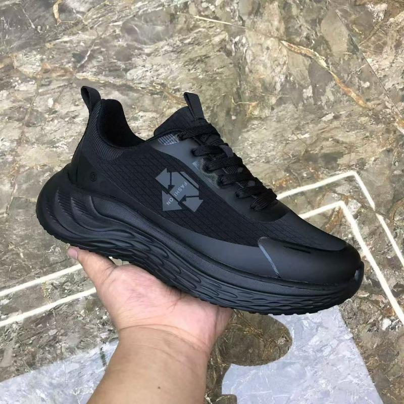 Single cotton light luxury trend versatile mesh outdoor platform leisure sports men's shoes