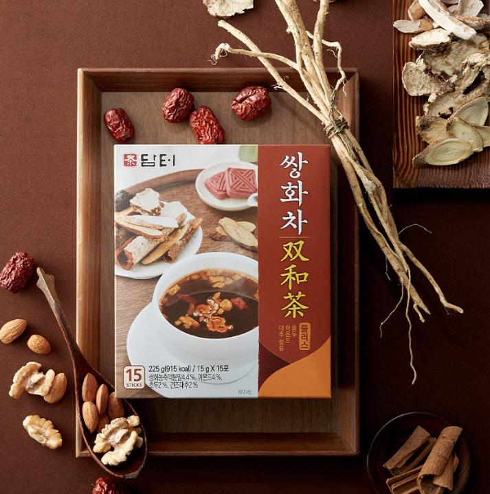 Damtuh Herbata Ssanghwa Plus 15g x 15 Saszetek | Tradycyjna Herbata Koreańska