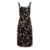 Printed Strappy Mid-length Dress with Slit Woman VERO MODA