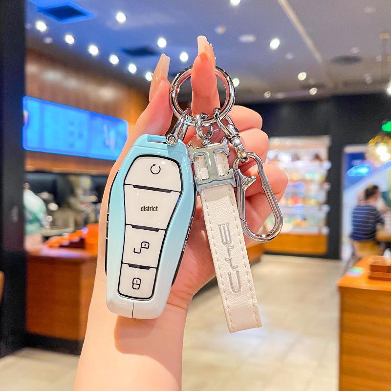 Key Cover for BYD Han, Qin Plus DMI, Song Pro, Song L, Tang, Yuan, Destroyer 05, Seagull, Dolphin