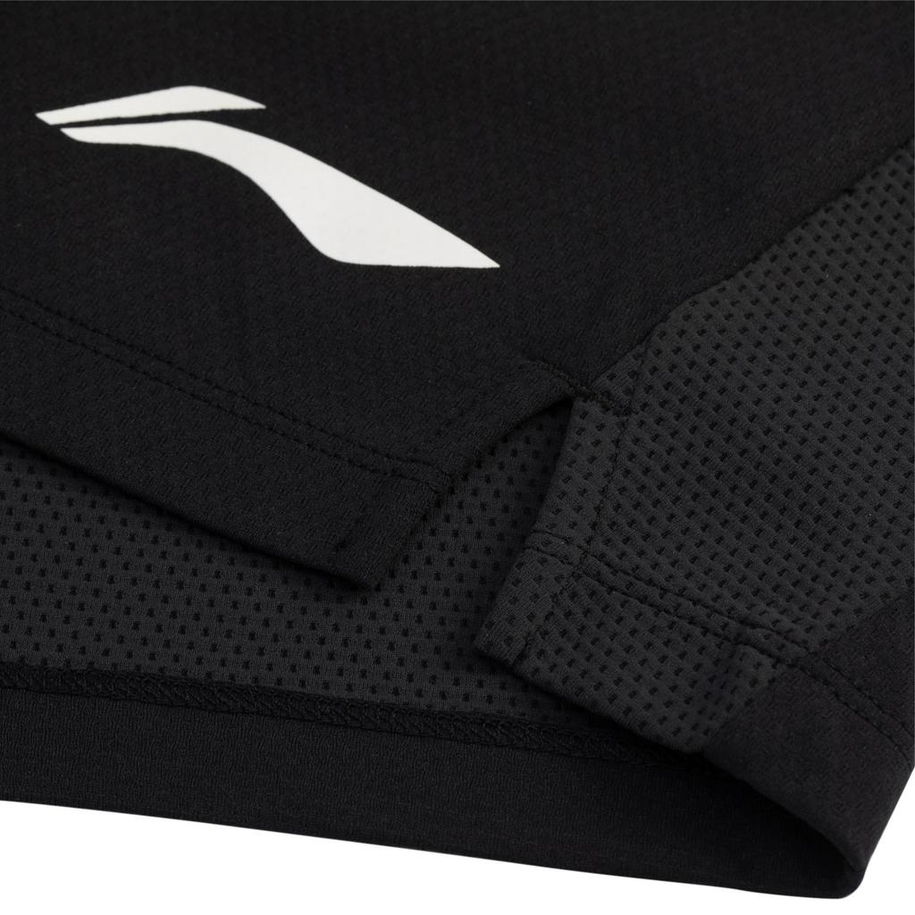 Li Ning Badminton Kollektion Freizeitshorts Unisex Schwarz AAPV045-1