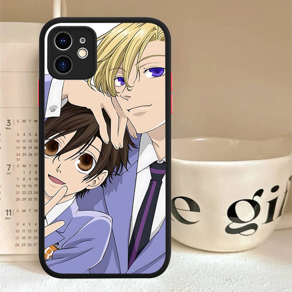 

Чехлы для телефона Ouran High School Host Club Матовый Прозрачный ТПУ Для IPhone 16 15 14 13 12 11 Pro Max X XS Max Чехол iphone Xs Max
