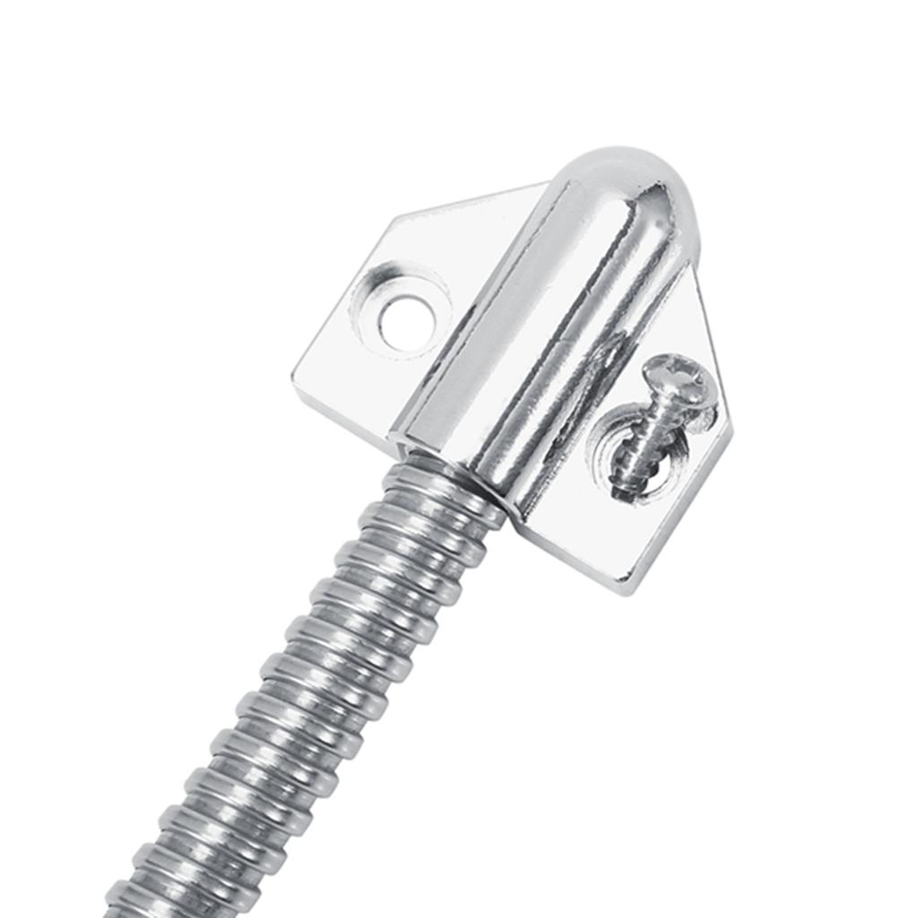 1Pc 40cm Long Door Loop With Triangle Ends For Exposed Mortise Mounting Protect Wire Cable