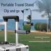 Universal Portable Folding Magnetic Phone Holder for Travel and Desktop Use