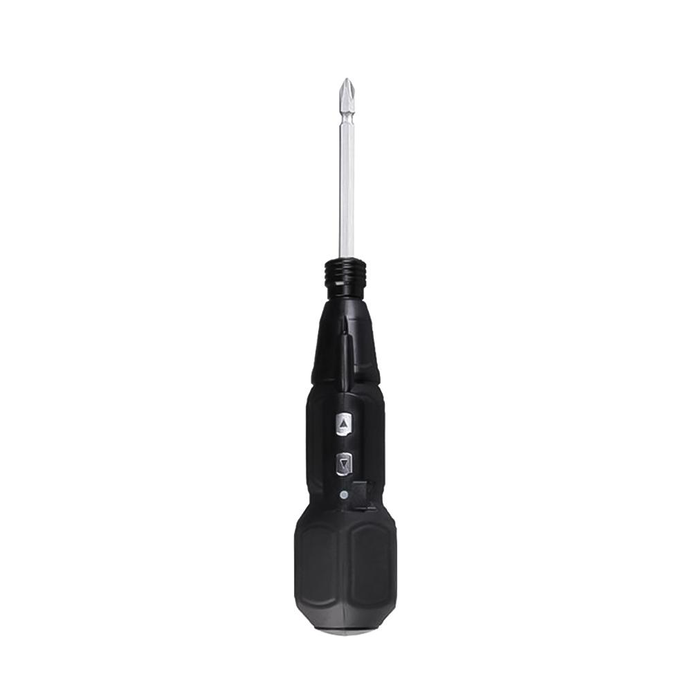 

Mini Electric Screwdriver Handle Chrome Vanadium Steel Charging Straight Rod Drill with LED lighting For Household Accessories чорний