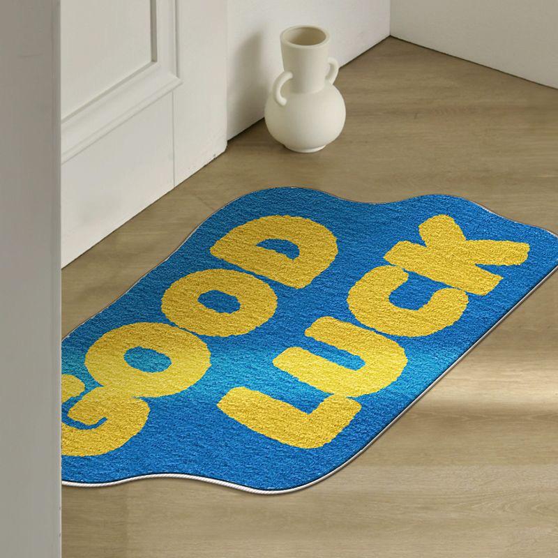 

VIKAMA English Bedroom Non-Slip Blanket Living Room Sofa Blanket Room Decoration Remodeling Trendy Blanket Home Decoration 40X60CM (1.3X2FT