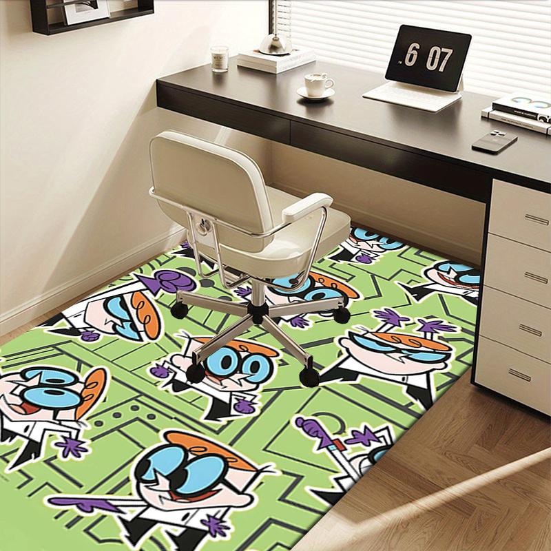 Dexter's Laboratory Chair Mat: Home Decor, Sofa Rug, Office Carpet Gift for Any Room