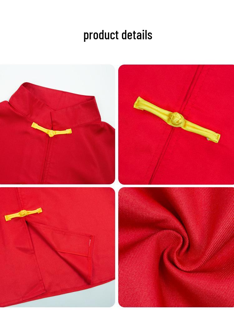 Costume Cosplay di Ranma Saotome per Halloween – Abito da Allenamento in Stile Cinese per Esibizioni sul Palco