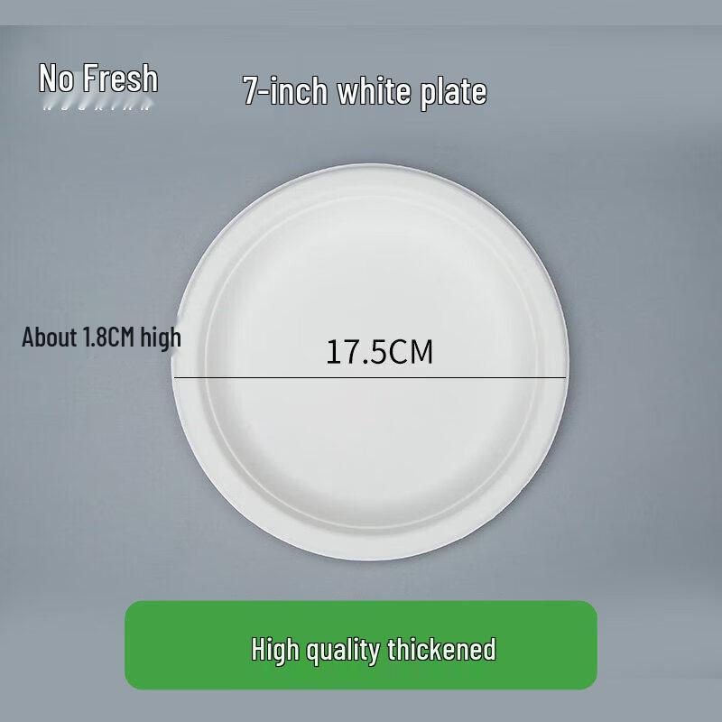 Food-Grade Disposable Small Round Paper Plates