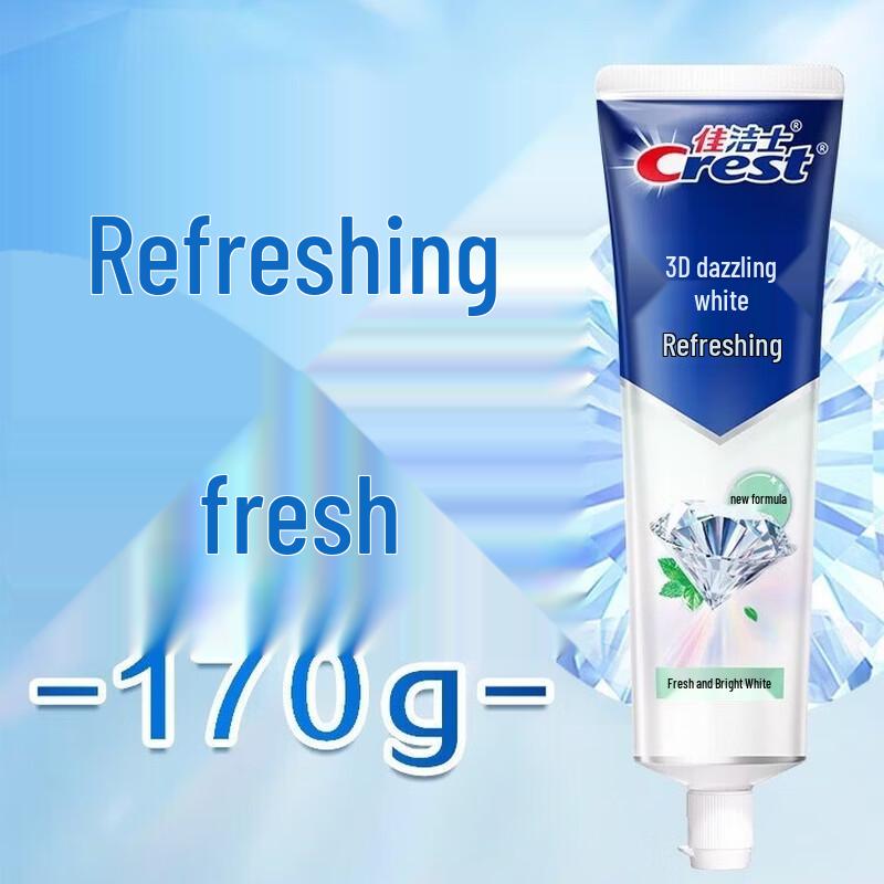 

Crest Anti-Cavity Whitening & Fresh Breath Toothpaste (Twin Pack)