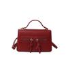 One Shoulder Messenger Bag Niche Design Beautiful Autumn New Simple Retro Portable Women's Small Square Bag