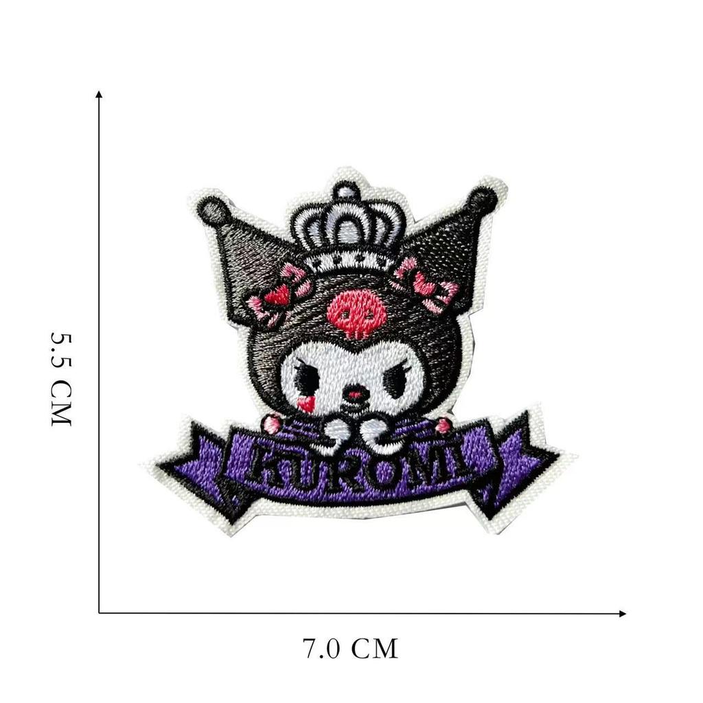 Melody Yugui Dog Creative Computer Embroidery Cloth Sticker Diy Patch Handbook Clothing Accessories
