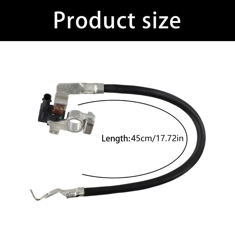 Strong Metal Plastic Battery Clamp Replace AV6N10C679BC Corrosion Resistant Negative Poles Terminal Replacement for Car