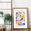 Flower Power Art Prints Matisse Picasso Abstract Floral Girl Canvas Poster Retro Wall Pictures Bedroom Unique Home Decoration