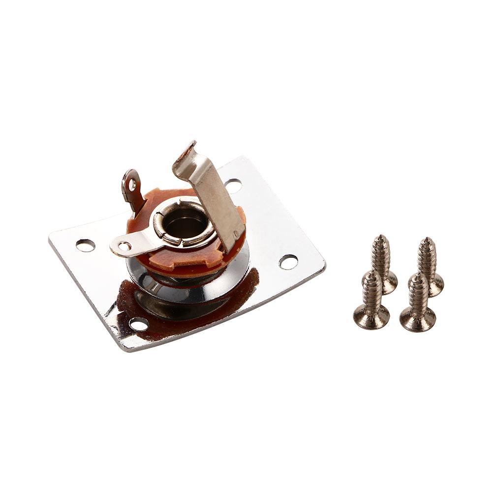 Parts Stringed Instruments Guitar Replacemnet Output Socket Stereo Jack Outputing  Jack Jnput Jack