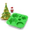 Christmas Silicone Mold: 5-Cavity for Tree, Gloves & Figurines