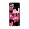 For Motorola Moto G32 Phone Case Heart-Butterfly Funda For Motorola Moto G32 MotoG32 Cover Protection Liquid Silicone Bumper