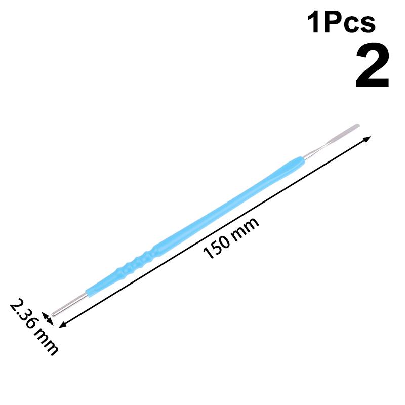 Disposable Electrosurgical Electrode Shaft Blade Needle Ball Tip Curved Needle Cautery Pen Accessories 1/6 Pcs Packing