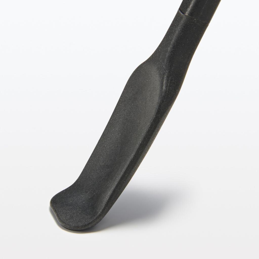 MUJI Silicone Jam 19cm 84376450 Spoon, Black, Approx. Long,