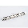 10pcs A8 Ring Clip M5 Mini Metal Clip Five Hole Gold Silver Hand Account Mini Clip