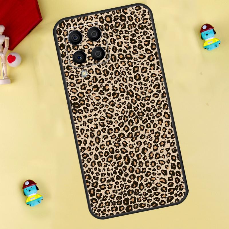 Leopard Print For Samsung Galaxy M31 M21 M51 M13 M23 M33 M53 M14 M54 M12 M32 M52 M30s M31s Case Cover