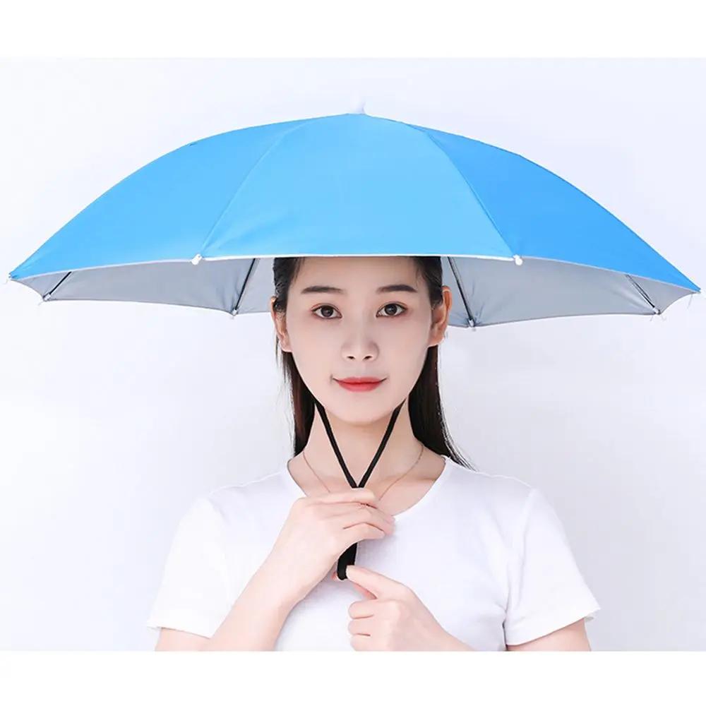 Deštník, větruodolný, rybářský klobouk, slunečník, dešťové vybavení, venkovní skládací přenosný deštník, kempování, plážové klobouky