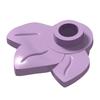 Classic Tree Leaves Building Blocks Pieces, Plant Plate, Round 1x1 Assembling Building Blocks with 3 Leaves Parts and Pieces