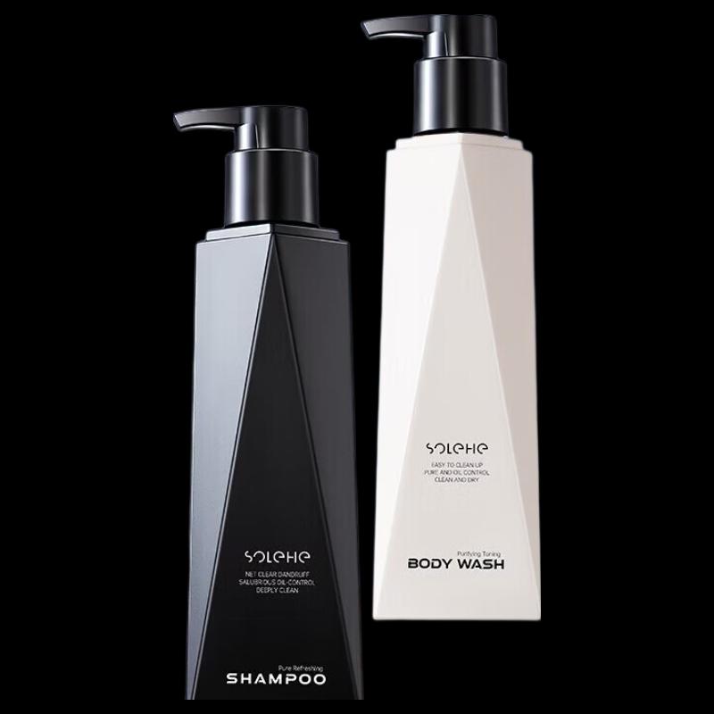 Hefengyu Refreshing Shampoo & Body Wash Set